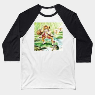 “Jeremy Fisher Catches a Fish” by Beatrix Potter Baseball T-Shirt